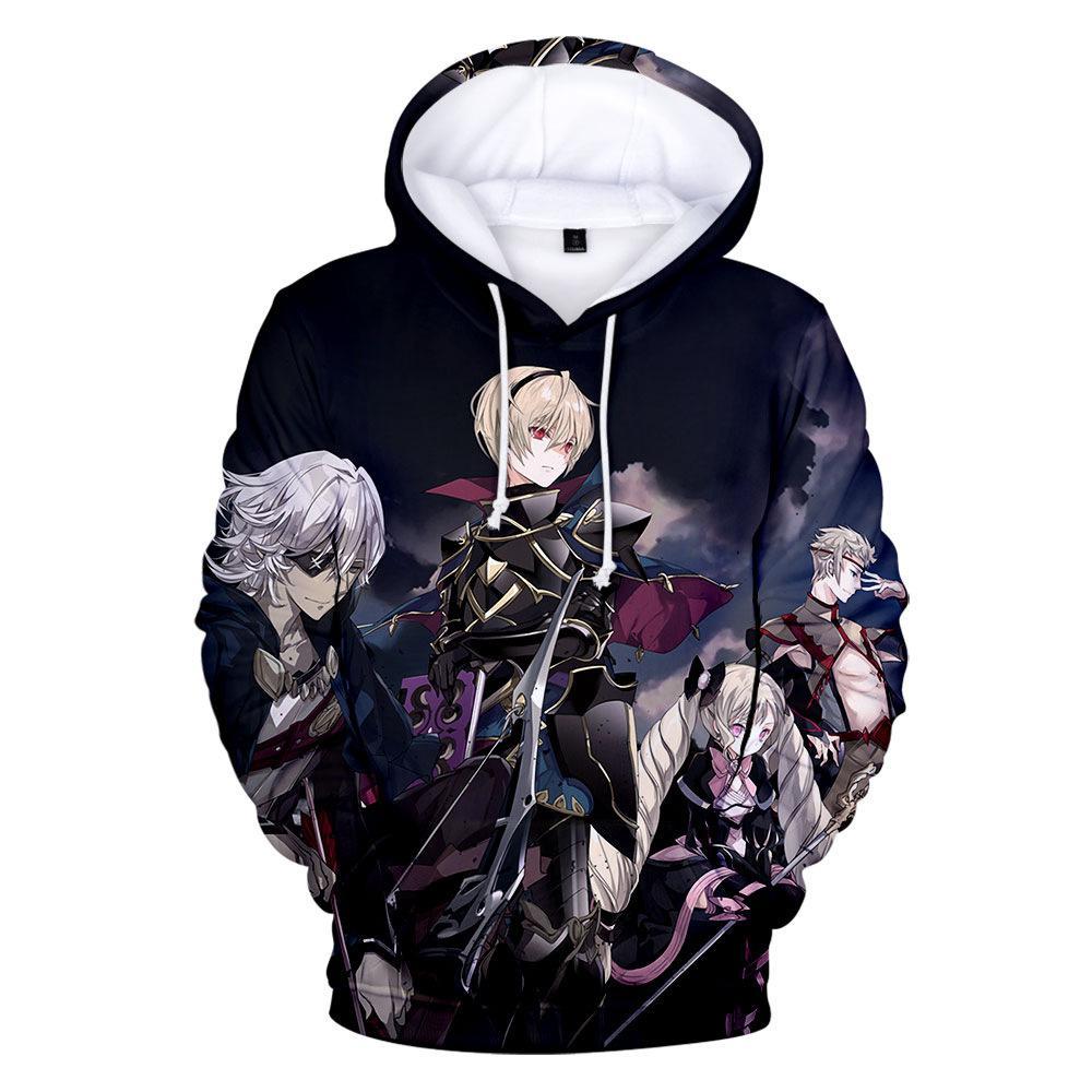 Fire Emblem Hoodies - Fire Emblem Awakening Fates Inigo Azur Pullover Hoodie