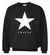 Men's Sweatshirts - Men's Sweatshirt Series Pentagram Icon Fleece Sweatshirt