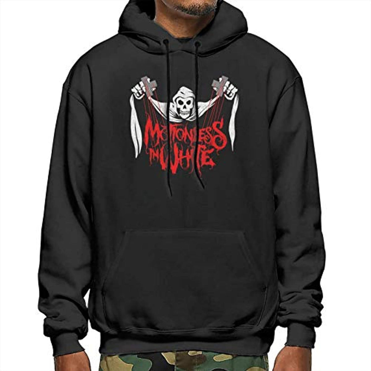 Motionless in White Men&#39;s Hoodie Pullover Sweatshirt