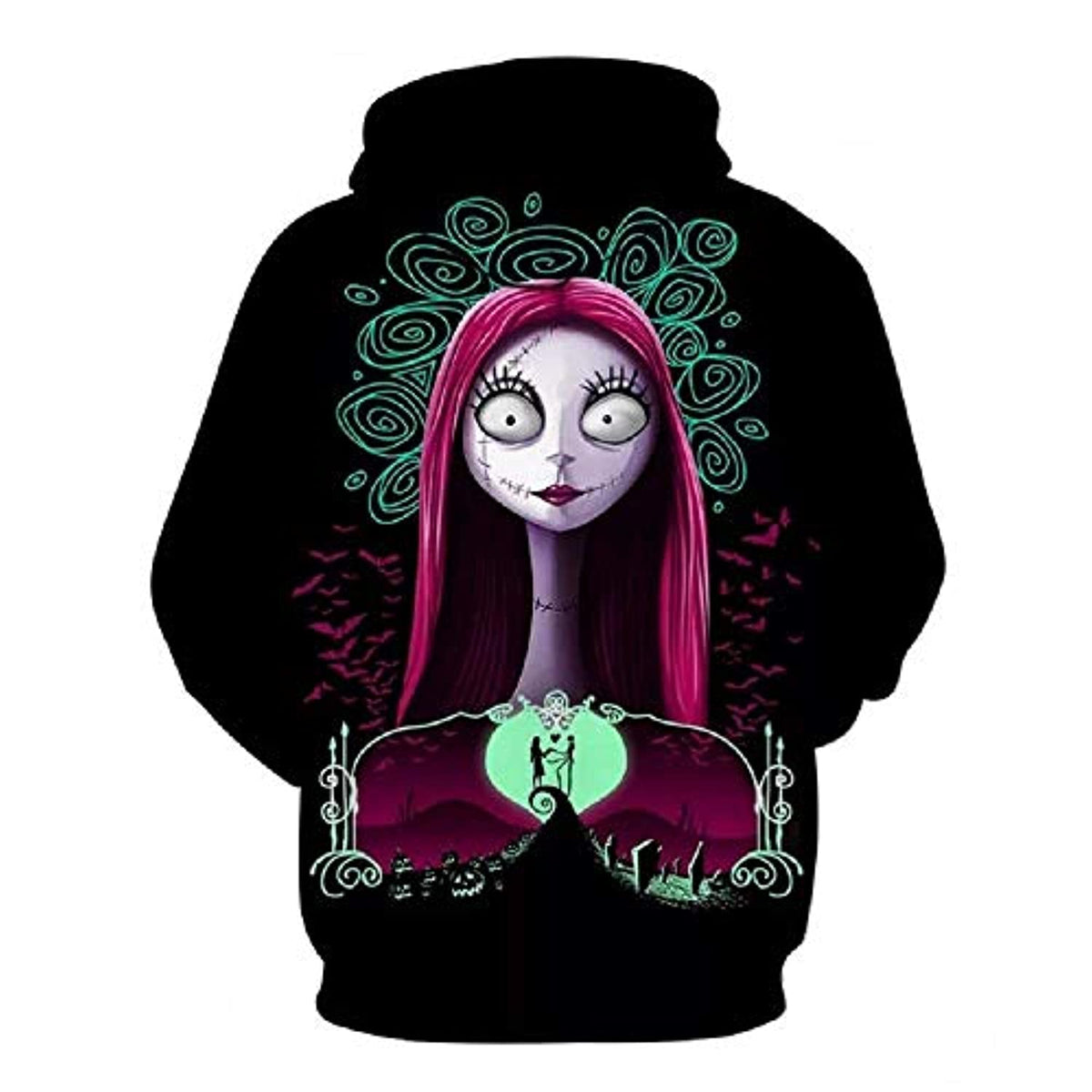 The Nightmare Before Christmas 3D Printed Hoodie