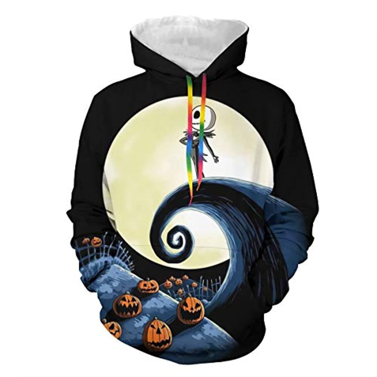 Unisex Nightmare Before Christmas Skellington-Jack Sweatshirt Hoodie