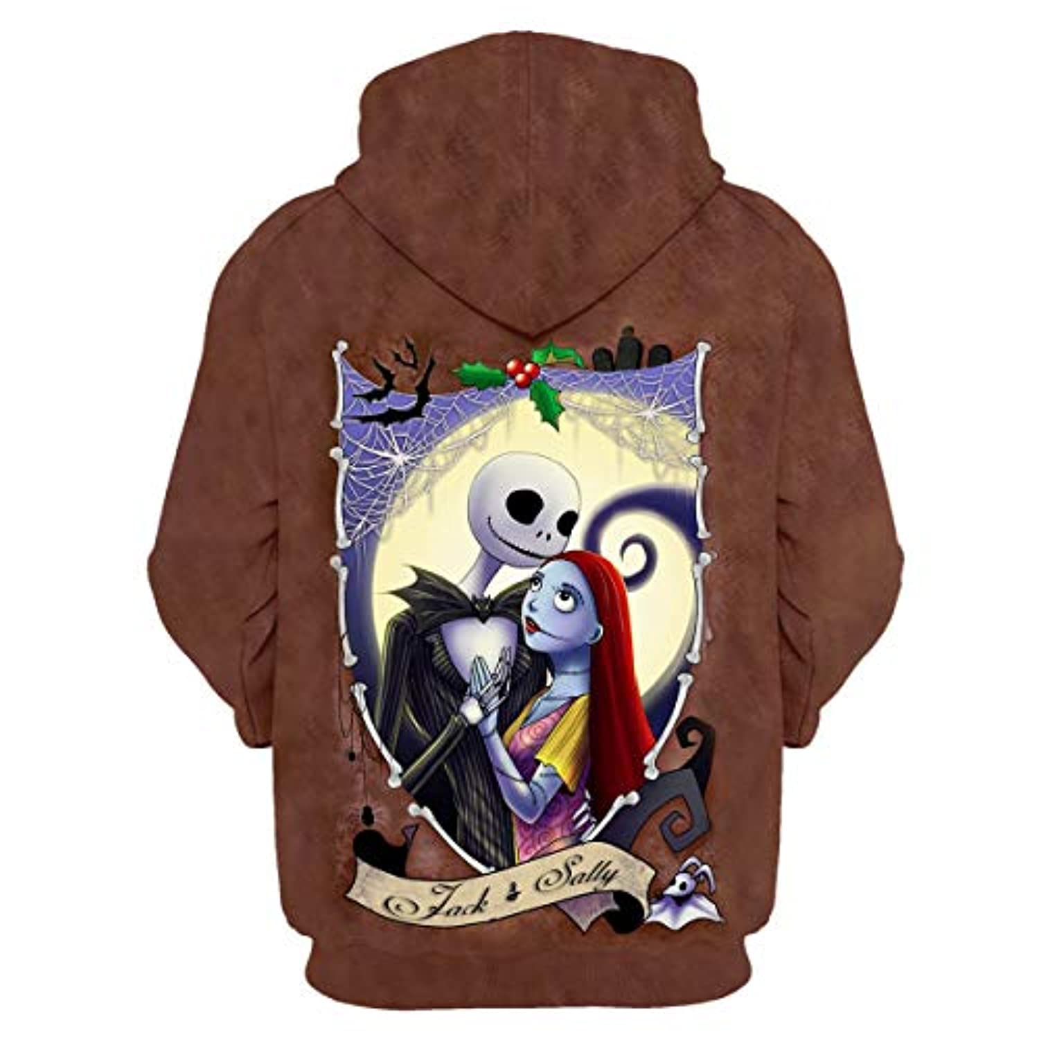 Unisex Nightmare Before Christmas 3D Print Pullover Hoodie