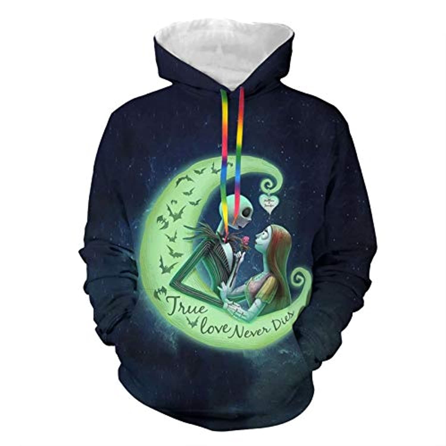 Nightmare Before Christmas Jack Skellington Hooded Sweatshirt Hoodie