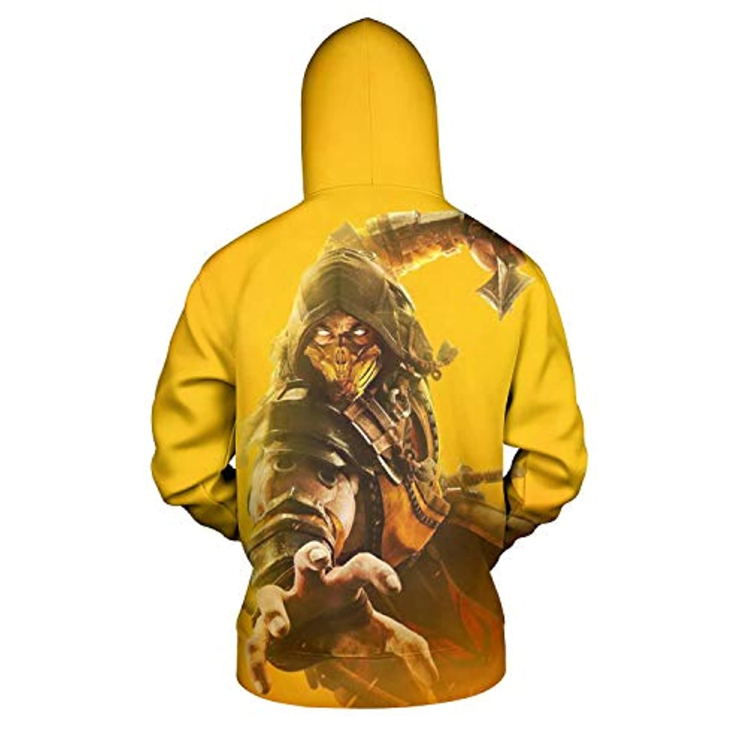 Unisex 3D Hooded Sweatshirt - Mortal Kombat Pullover Hoodies