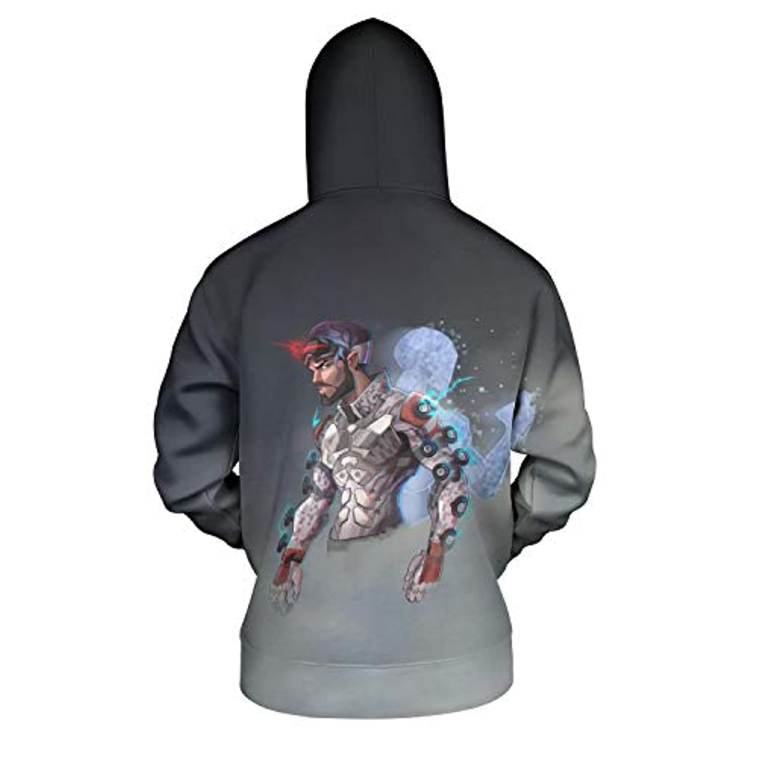 3D Printed Apex Legends Funny Drawstring Pocket Pullover Hoodie Sweatshirt