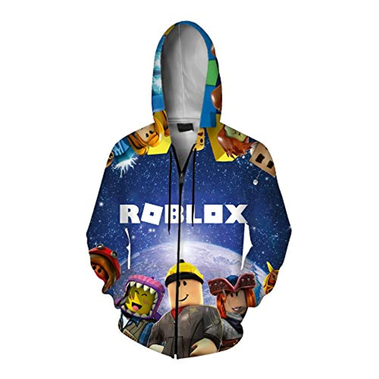 Roblox 3D Printed Hoodies - Fashion Sports Long Sleeve Sweatshirt