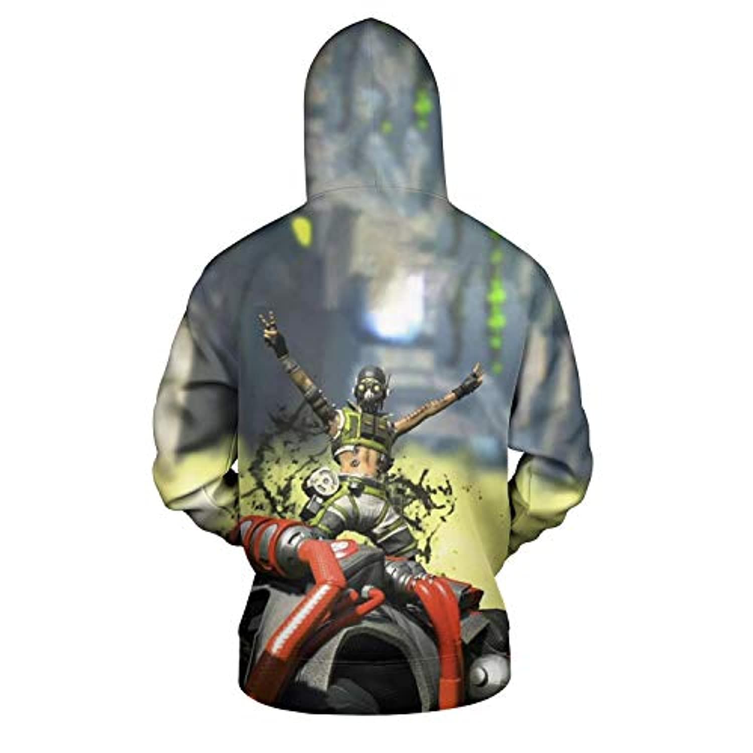 3D Printed Apex Legends Funny Drawstring Pocket Pullover Hoodie Sweatshirt