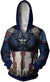 The Avengers 3D Digital Printed Hoodie Sweatshirts