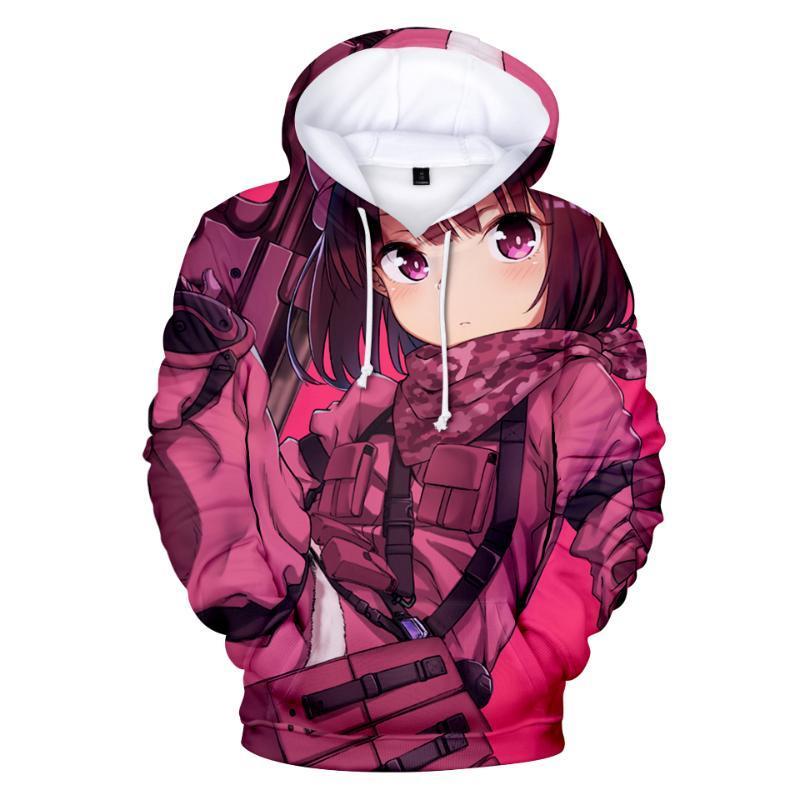 Sword Art Online 3D Hoodies - Fashion Harajuku Sweatshirt