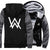 Allen walker Jackets - Solid Color Allen walker Music Series Allen walker Sign Fleece Jacket