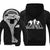 The Walking Dead Jackets - Solid Color The Walking Dead Movie Zombie Icon Fleece Jacket