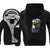 The Walking Dead Jackets - Solid Color The Walking Dead Movie Minions Zombie Icon Fleece Jacket