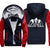The Walking Dead Jackets - Solid Color The Walking Dead Movie Zombie Icon Fleece Jacket