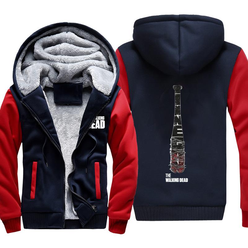 The Walking Dead Jackets - Solid Color The Walking Dead Movie Icon Fleece Jacket