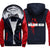 The Walking Dead Jackets - Solid Color The Walking Dead Movie Red Blood Hand Icon Fleece Jacket