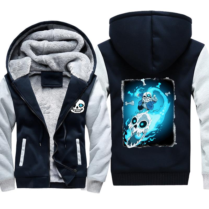 Undertale Jackets - Solid Color Undertale Game Icon Super Cool Fleece Jacket