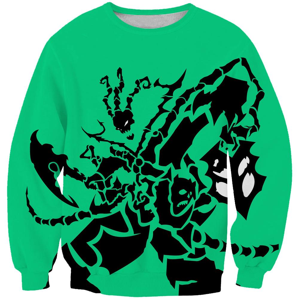 League of Legends Hoodie - Pullove Green Thresh Hoodie