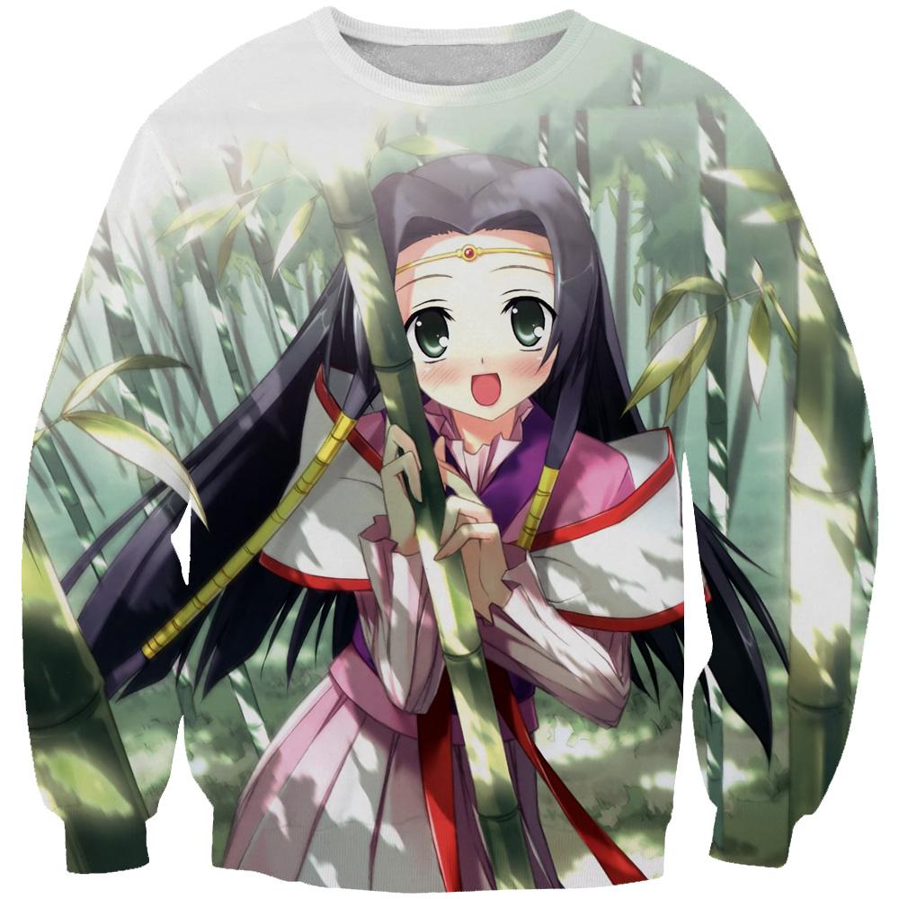 Sword Art Online Watch Hoodies - Pullover Bamboo Grey Hoodie