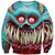 Funny Creepy Monster Inc Style Hoodies - Scary Monster Pullover Hoodie