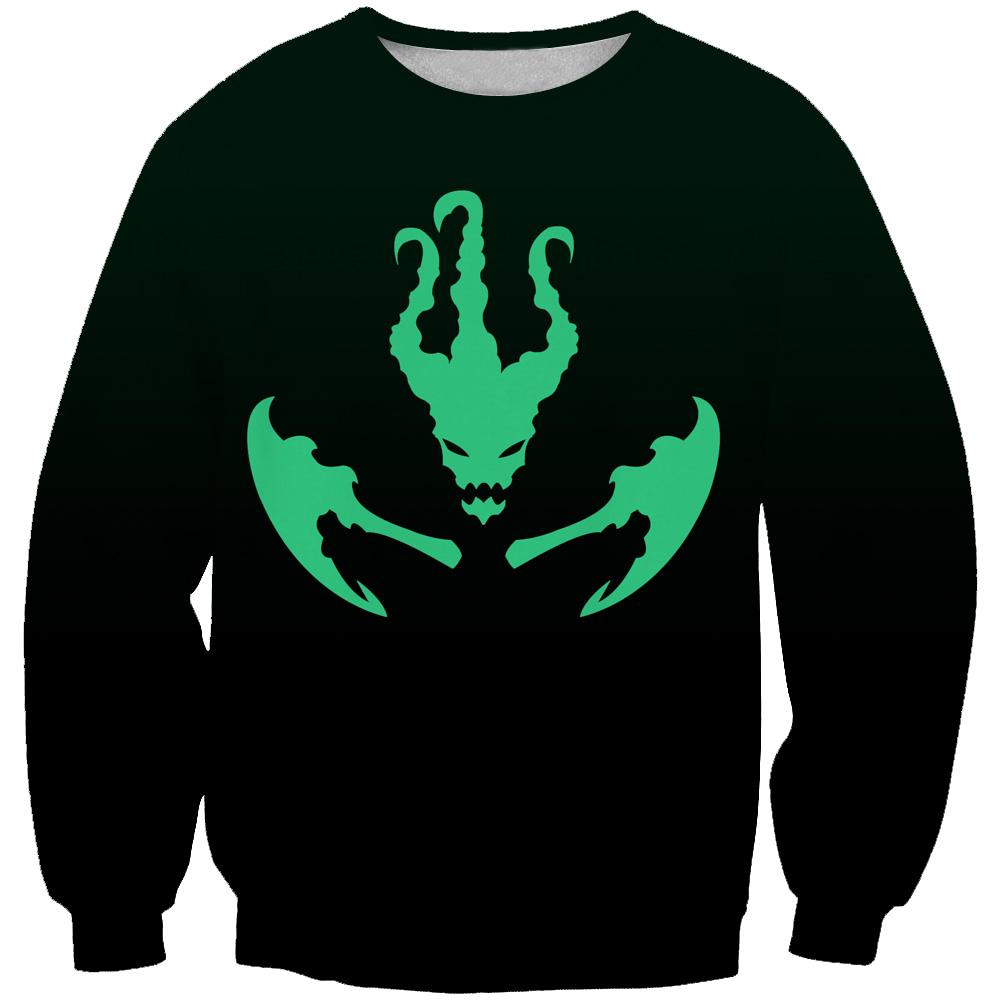 League of Legends Black Thresh Hoodies - Pullover Black Thresh Hoodie