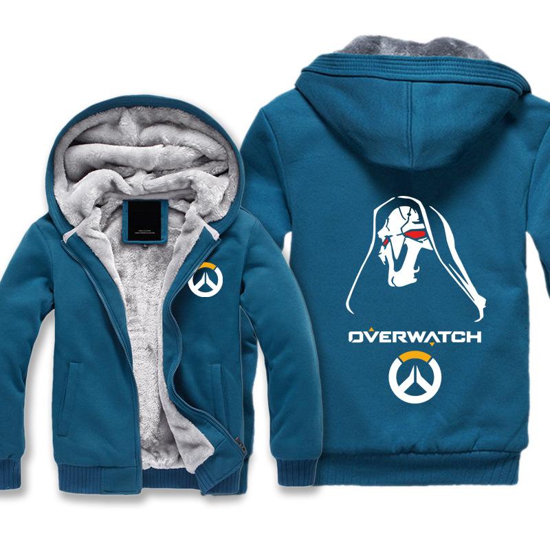 Overwatch Reaper Jackets - Zip Up Black Super Cool Jacket