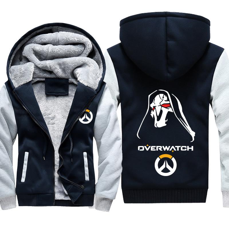 Overwatch Reaper Jackets - Zip Up Black Super Cool Jacket