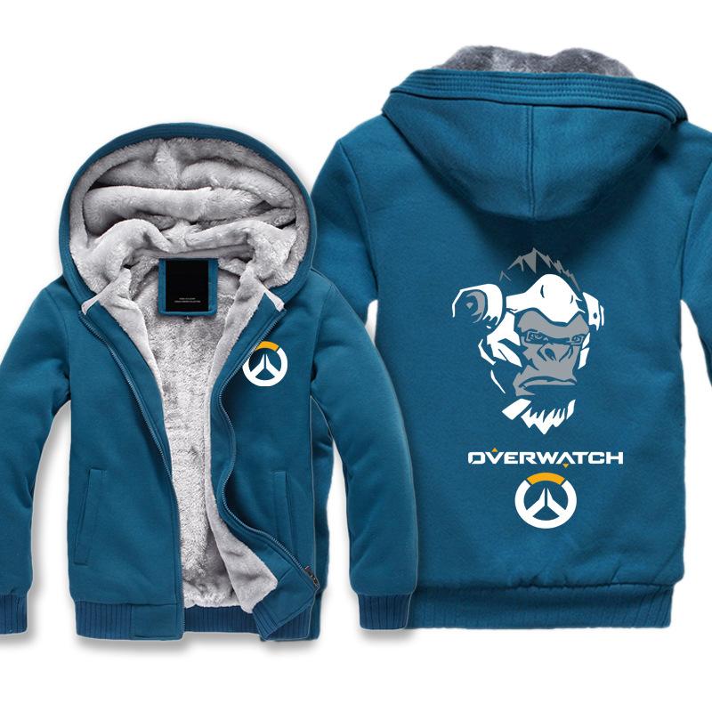 Overwatch Death Winston Jackets - Black Super Cool Jacket