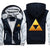 ZELDA Jackets - Solid Color ZELDA Golden Triangle Super Cool Fleece Jacket