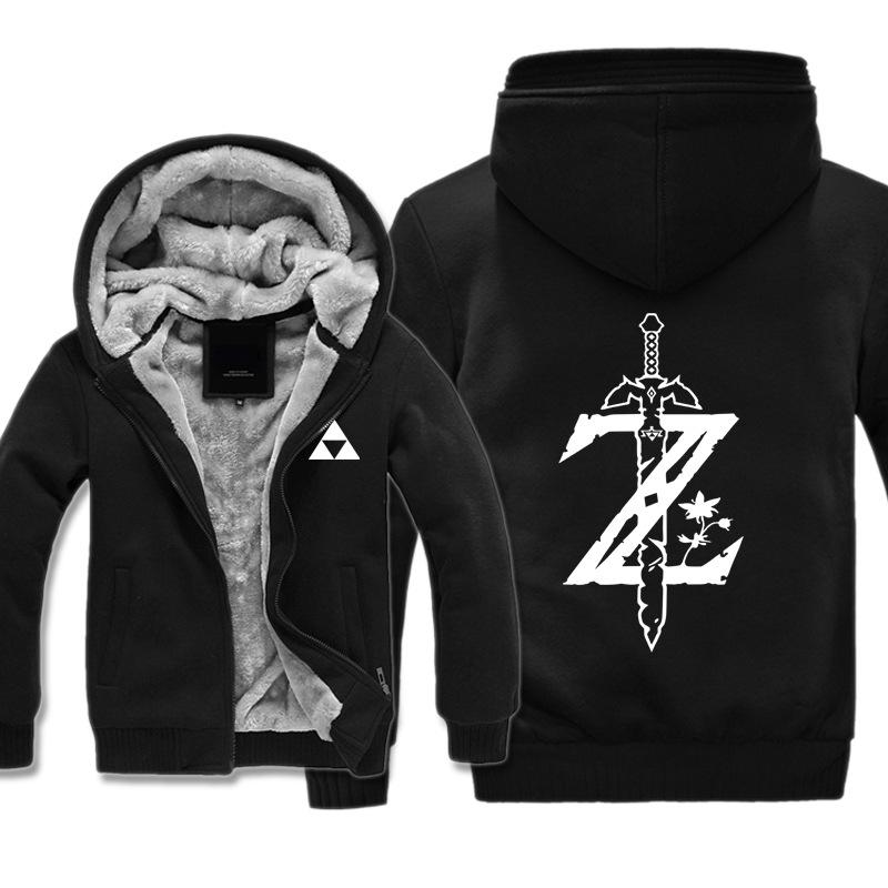 ZELDA Jackets - Solid Color ZELDA Breath of Wilderness Super Cool Fleece Jacket
