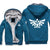 ZELDA Jackets - Solid Color ZELDA Link Logo Super Cool Fleece Jacket