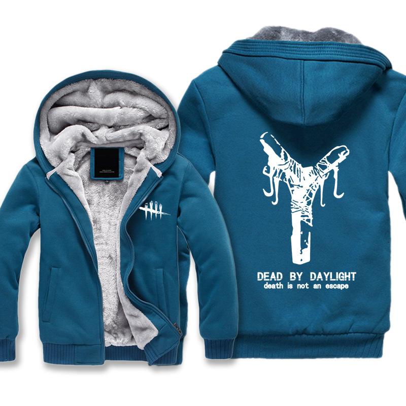 Dead by Daylight Jackets - Solid Color Dead by Daylight Icon Fleece Jacket