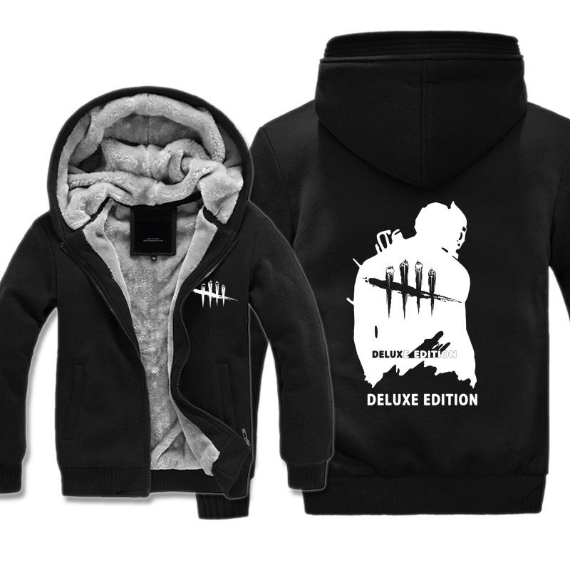 Dead by Daylight Jackets - Solid Color Dead by Daylight Deluxe Edition Super Cool Fleece Jacket