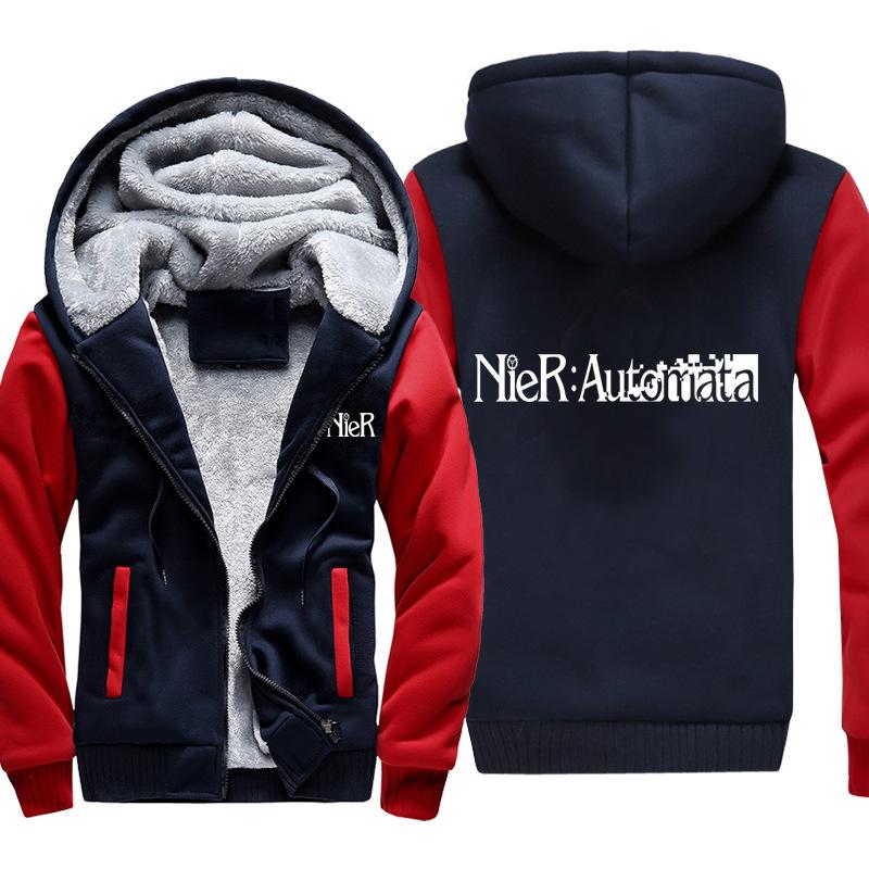 NieR: Automata Jackets - Solid Color NieR: Automata Game Icon Super Cool Jacket
