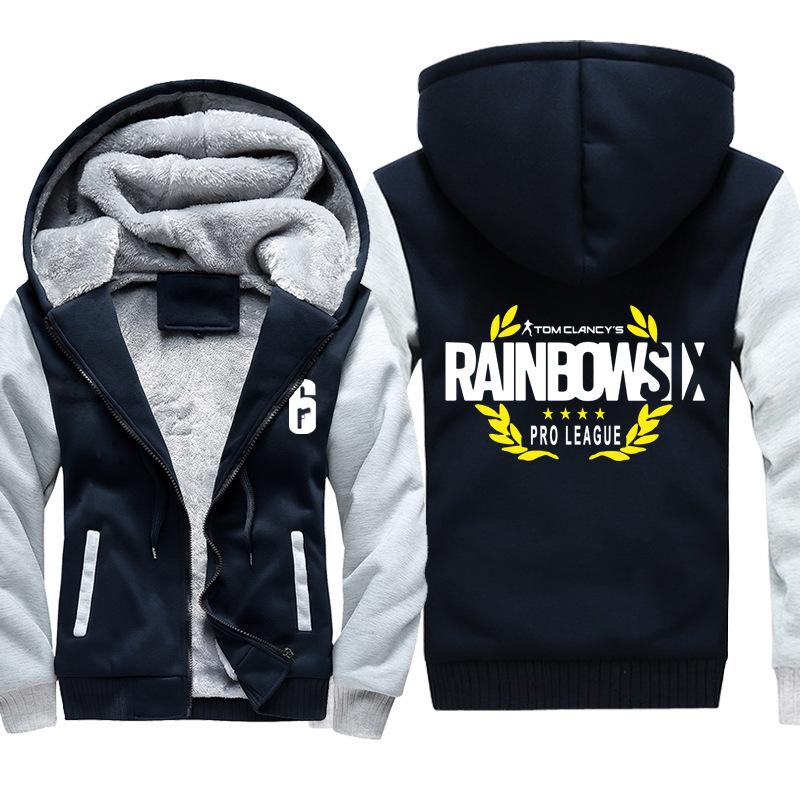 Rainbow Six Jackets - Solid Color Rainbow Six Game Yellow Icon Super Cool Fleece Jacket