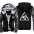 Rainbow Six Jackets - Solid Color Rainbow Six LOGO Icon Super Cool Fleece Jacket