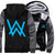 Allen walker Jackets - Solid Color Allen walker Music Series Allen walker Luminous Fleece Jacket