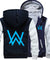Allen walker Jackets - Solid Color Allen walker Music Series Allen walker Luminous Fleece Jacket