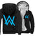 Allen walker Jackets - Solid Color Allen walker Music Series Allen walker Luminous Fleece Jacket