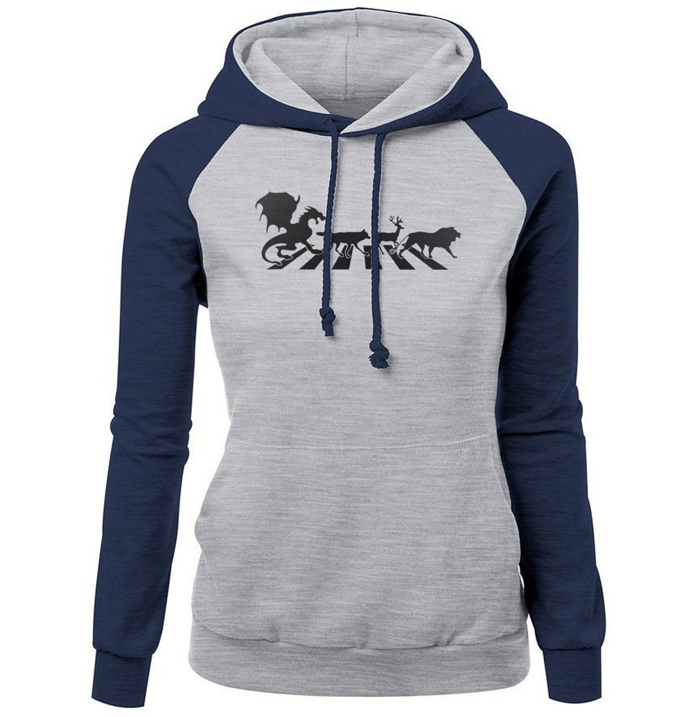 Women Hoodies - Women Hoodie Series Funny Animal Super Cute Fleece Hoodie