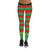 Christmas Leggings - Women 3D Xmas Theme Stripe Legging