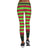 Christmas Leggings - Women 3D Xmas Theme Trendy Stripe Legging