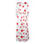 Christmas Dresses - Long Sleeves Red Dots Printed Dress