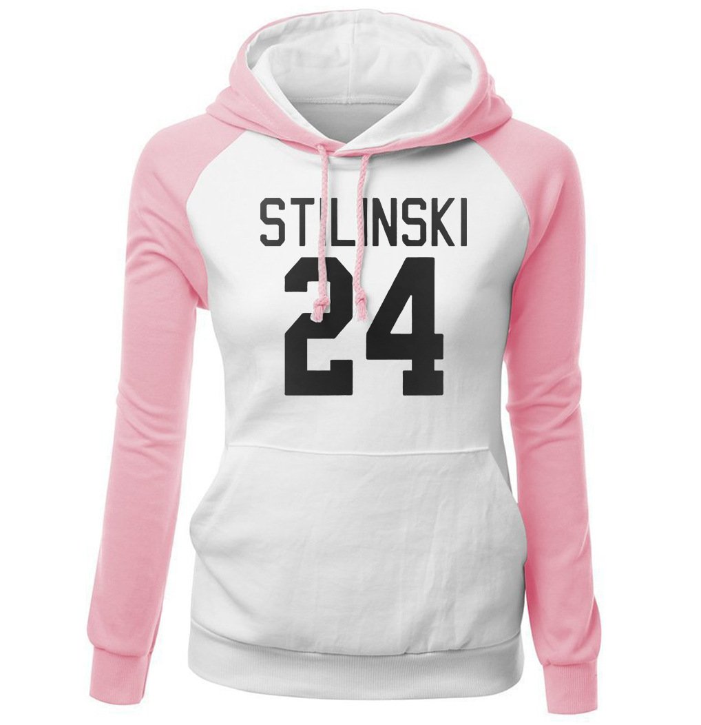 Basketball Hoodies - Women Basketball Hoodie Series 24 Numbering Fleece Hoodie