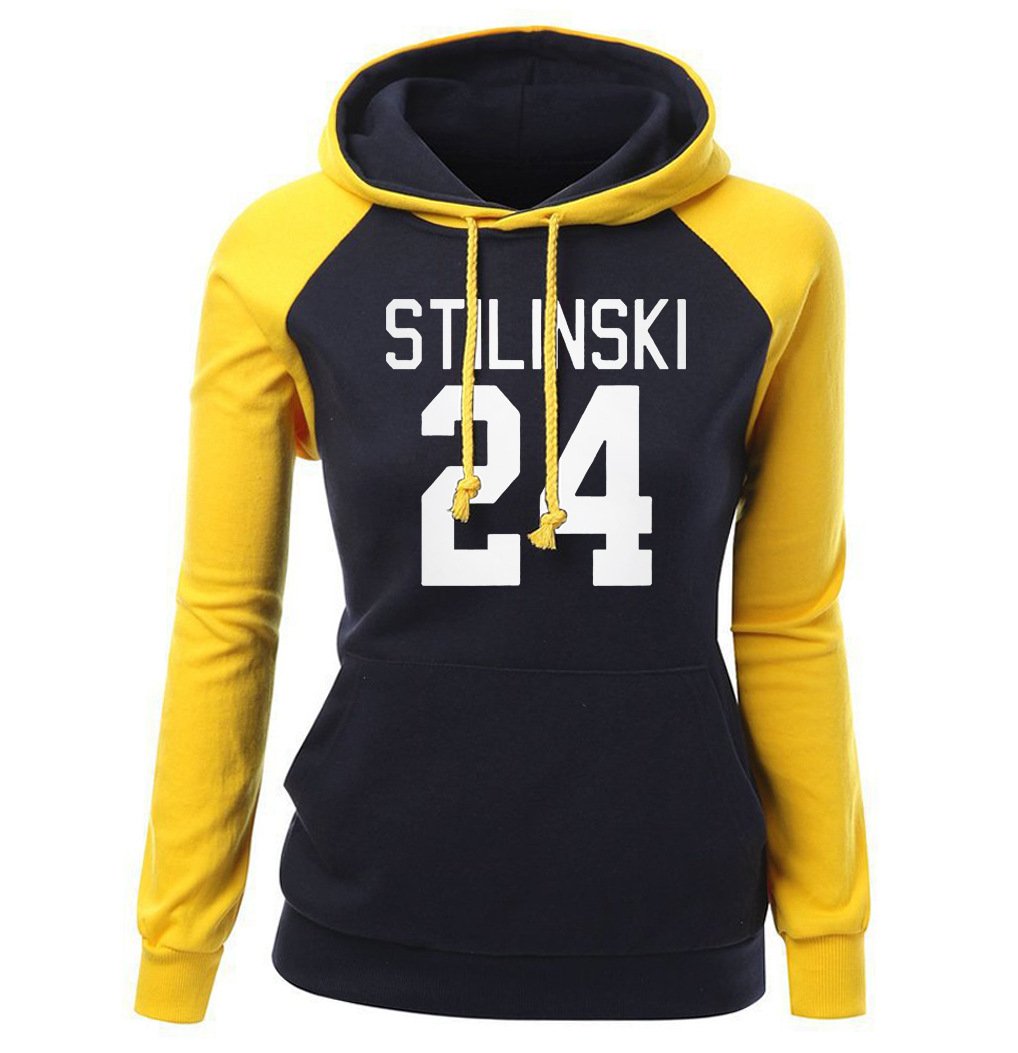 Basketball Hoodies - Women Basketball Hoodie Series 24 Numbering Fleece Hoodie