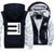 Eminem Jackets - Solid Color Eminem White Logo Icon Super Cool Fleece Jacket