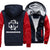 Rammstein  Jackets - Solid Color Rammstein White Sign Fleece Jacket