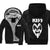 Kiss Jackets - Solid Color Kiss Series Sign Super Cool Fleece Jacket