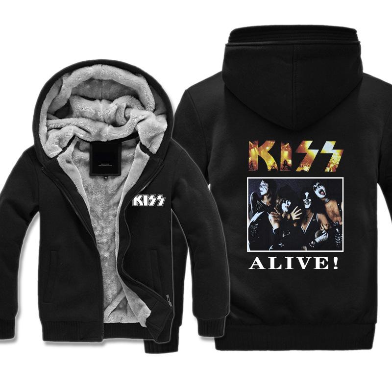 Kiss Jackets - Solid Color Kiss Series Super Cool Fleece Jacket