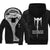 Marilyn Manson Jackets - Solid Color Marilyn Manson MM Icon Super Cool Fleece Jacket