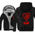 Marilyn Manson Jackets - Solid Color Marilyn Manson Rock Band Red Icon Super Cool Fleece Jacket